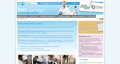 Desktop Screenshot of nhssurveys.org